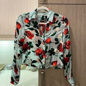 Alice + Olivia XS button down